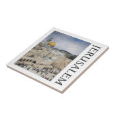 ドーム・オブ・ザ・ロック | Western Wall Plaza，エルサレム タイル (側面)