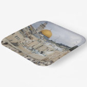 ドーム・オブ・ザ・ロック | Western Wall Plaza，エルサレム ペーパープレート (傾斜あり)