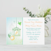 ドーム&ケージ – 結婚式招待状 招待状 (スタンド正面)