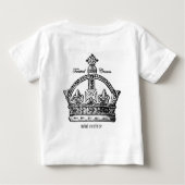 ドーラは俺のホームガールだ ベビーTシャツ (裏面)