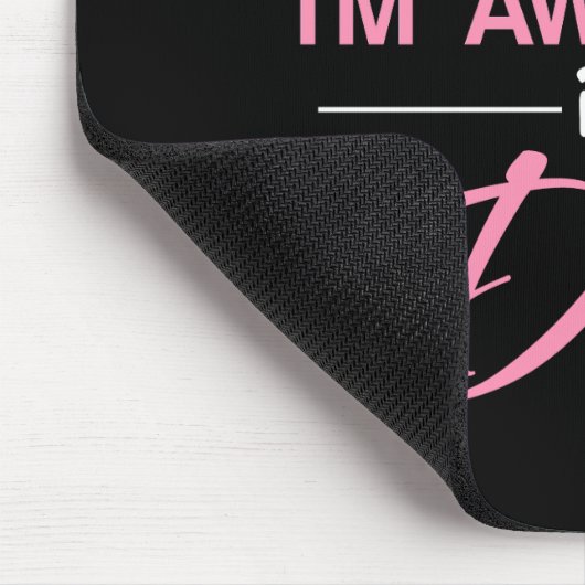 ドーラもちろん私の名素晴らし前だ マウスパッド (コーナー)