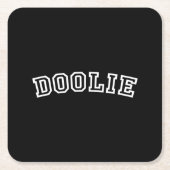 ドーリー スクエアペーパーコースター (正面)