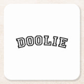 ドーリー スクエアペーパーコースター (正面)