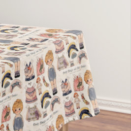 ドーリー・ディングルと人形のテーブルクロス テーブルクロス