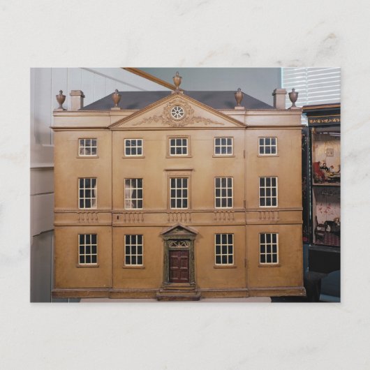 ドールの家,ネオクラシカルアダムスタイル, c.1810 ポストカード (正面)