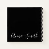 ドールスケッチパッド ノートブック (裏面)