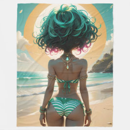 ドールズサンセット フリースブランケット