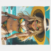 ドールズヴィクセンフリースブランケット フリースブランケット (正面(横))