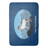 ドールズ・ヒツジ バスマット (正面縦)