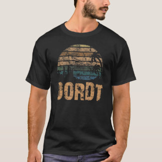ドールトヴィンテージサンセット動揺して Tシャツ