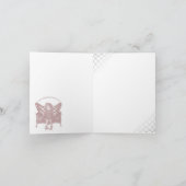 ドールハウスシリ空白のーズノートカード カード (内部)