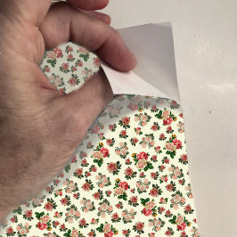 ドールハウス壁紙スモールスケールミニバラ シール