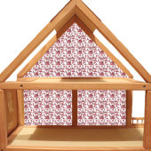 ドールハウス壁紙スモールスケールミニレッドトイル シール