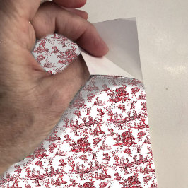 ドールハウス壁紙スモールスケールミニレッドトイル シール