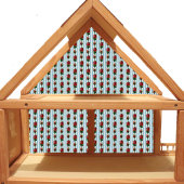 ドールハウス壁紙小規模ストライプバラ シール