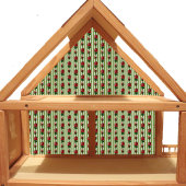 ドールハウス壁紙小規模ストライプバラ シール