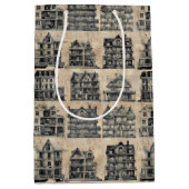 ドールハ幽霊のよく出るウスゴシックハロウィーン ミディアムペーパーバッグ (正面)