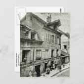 ドールメゾンナターレデルイパスツールヴィンテージポスト ポストカード (正面/裏面)