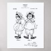 ドール1915パテントアートホワイト紙 ポスター (正面)