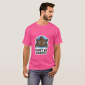 ドーンクラピーカニおもしろいウンチパン Tシャツ (正面フル)