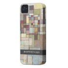 ドーンビーチラティス抽象芸術アートiphone 4 ケース