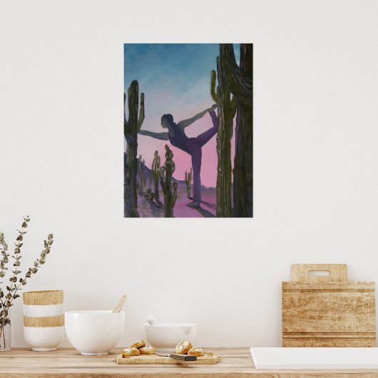 ドーンヨガ ポスター (キッチン)