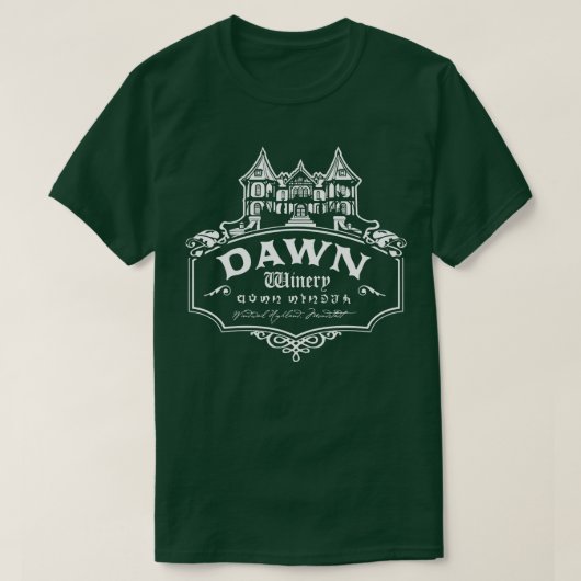 ドーンワイナリー1 Tシャツ (デザイン正面)
