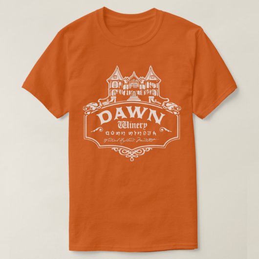 ドーンワイナリー1 Tシャツ (デザイン正面)