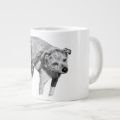 ドーン霜の降りたラスカル ジャンボコーヒーマグカップ (正面右)