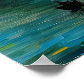 ドーン魚釣り ポスター (角)