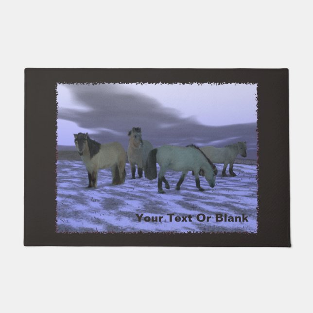 ドーン・ホース ドアマット (正面)