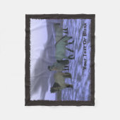 ドーン・ホース フリースブランケット (正面)