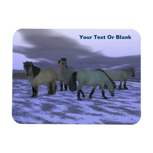 ドーン・ホース マグネット (横)