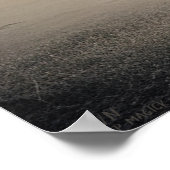 ドーン – AIファンタジーアートプリント白黒 ポスター (角)