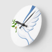 ドーヴウォールクロック ラウンド壁時計 (傾斜)