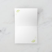 ドーヴオブピースこうもりバー(ユダヤ教の)バル・ミツバーサンキューカード サンキューカード (内部)