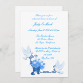 ドーヴカスタムリハーサルディナー招待状 招待状 (正面/裏面)