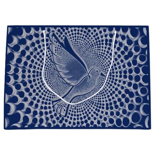 ドーヴクリスマス抱き枕 ラージペーパーバッグ (正面)