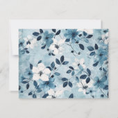 ドーヴゴールデンブルーフローラメモリアルサンキューカード サンキューカード (裏面)