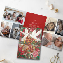 ドーヴズピースオンアースクリスマスホリデーカード