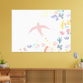 ドーヴマティスの芸術要素 キャンバスプリント (インサイチュ (リビング))