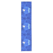 ドーヴ – シャロム ショートテーブルランナー (正面)