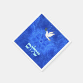 ドーヴ – シャロム スタンダードカクテルナプキン (角)