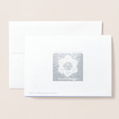 ドーヴ – シャロム 箔カード (裏面封筒付き)