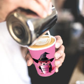 ドー不気味キー生物ピンクハローウィンパーティカスタム 紙コップ