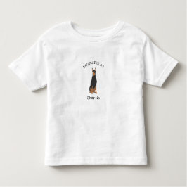 ドー保護バーマン犬の毛のシャツ トドラーTシャツ