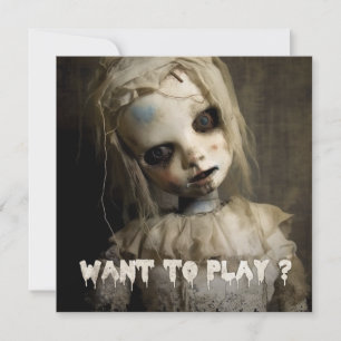 ドー幽霊のよく出るル 招待状