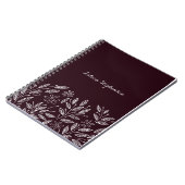 ドー葉ドルの花 ノートブック (左側)