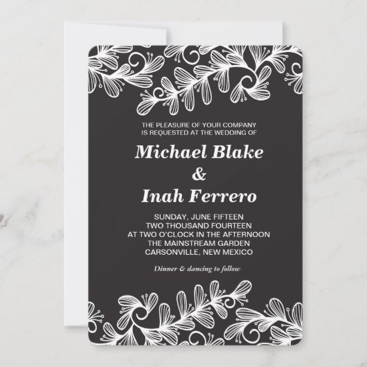 ドー葉ル 招待状 (正面)