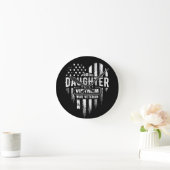 ドー誇りを持ったターベトナムヴェトパパ ラウンド壁時計 (ホーム)